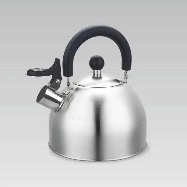Teapot Feel Maestro MR-1300 Black Silver Stainless steel 2 L