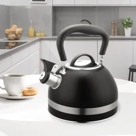 Teekannu Feel Maestro MR-1336-BLACK Musta Ruostumaton teräs 1,8 L