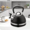 Teapot Feel Maestro MR-1336-BLACK Black Stainless steel 1,8 L