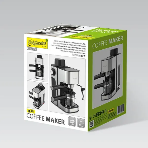 Elektriskais Kafijas Automāts Feel Maestro MR-411 800 W 250 ml