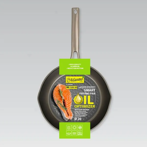 Pannu Feel Maestro MR-1202-20 Musta Metalli Alumiini Ø 26 cm