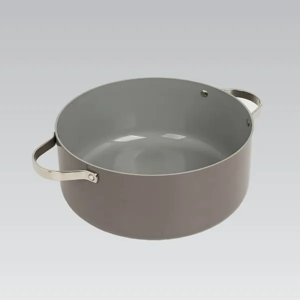 Кастрюля с крышкой Feel Maestro MR-4009-18 Серый Металл Алюминий 18 cm 1,9 L
