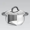 Puodai su dangteliu Feel Maestro MR-3522-6M-BLACK Sidabras Plienas Nerūdijantis plienas Ø 18 cm Ø 20 cm Ø 16 cm 2,5 L 1,8 L 3,5 