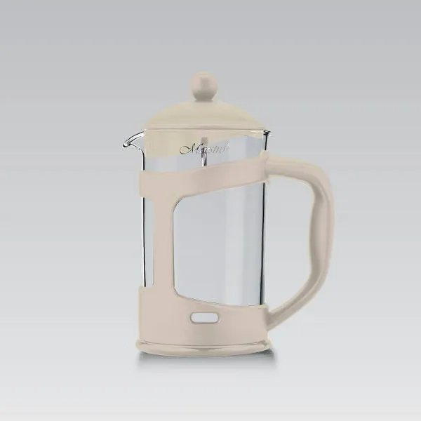 Teekannu Feel Maestro MR-1665-800 Norsunluu Ruostumaton teräs Borosilikaattilasi 800 ml