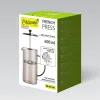 Teekannu Feel Maestro MR-1861-600 Musta Läpikuultava Ruostumaton teräs Borosilikaattilasi 600 ml