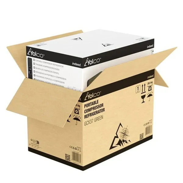 Mini šaldytuvas Yolco GCX37 Žalia 50 W 37 L