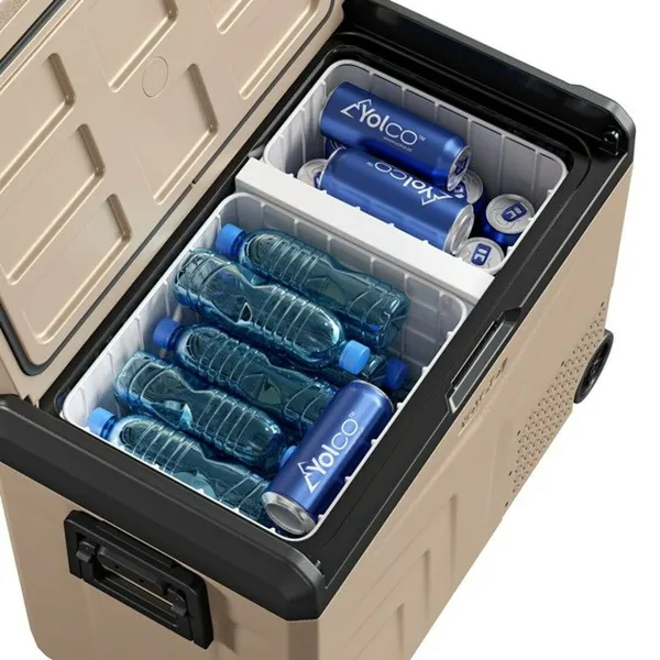 Мини холодильник Yolco TCX60 Чёрный песок 60 W 14 L 60 L 46 L