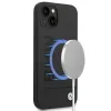 BMW Silicone Signature Logo MagSafe - Case for iPhone 14 Plus (Black)
