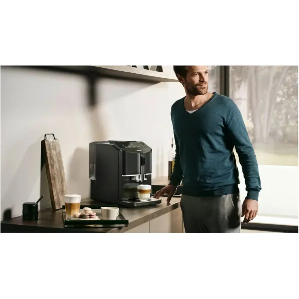 Superautomatic Coffee Maker Siemens AG TF301E19 Black 1300 W 15 bar 1,4 L 250 g