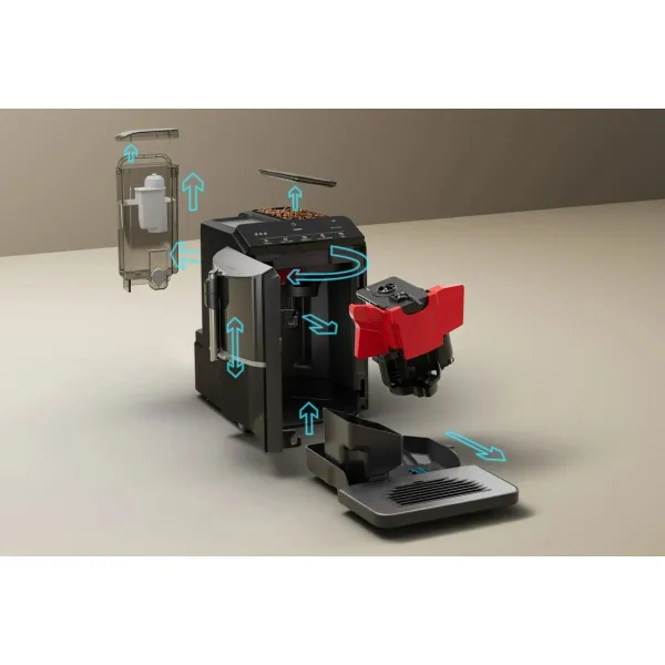 Superautomaattinen kahvinkeitin Siemens AG TF301E19 Musta 1300 W 15 bar 1,4 L 250 g
