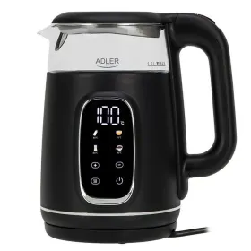 Vedenkeitin Adler AD 1305bs Musta Hopeinen 2200 W 1,7 L