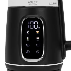 Kettle Adler AD 1305bs Black Silver 2200 W 1,7 L