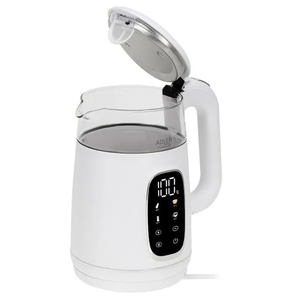 Kettle Adler AD 1305ws White Silver 2200 W 1,7 L