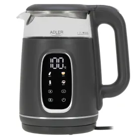 Vedenkeitin Adler AD 1305gs Harmaa Hopeinen 2200 W 1,7 L