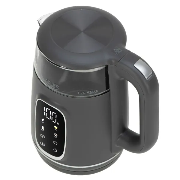 Чайник Adler AD 1305gs Серый Серебристый 2200 W 1,7 L
