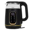 Vedenkeitin Adler AD 1305bg Musta Kulta 2200 W 1,7 L