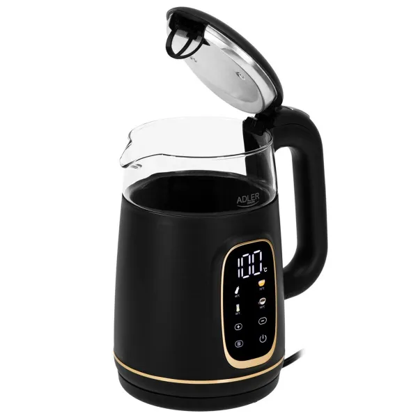 Tējkanna Adler AD 1305bg Melns Zelts 2200 W 1,7 L