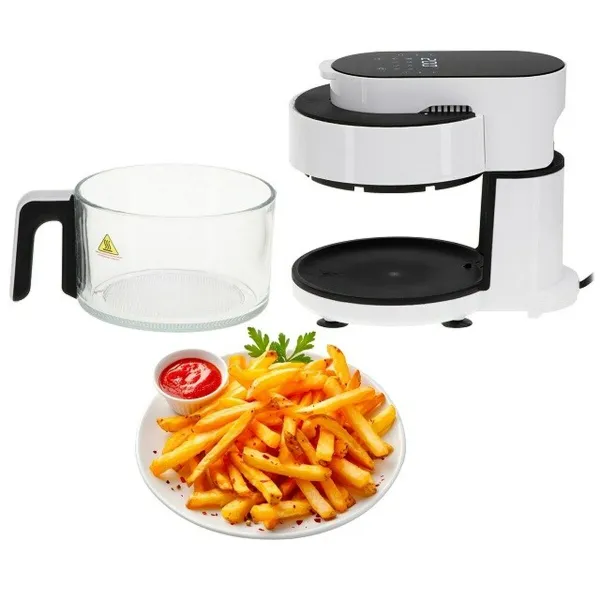 Air Fryer Adler AD 6316 White Black 1200 W 3 L