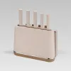 Set of Kitchen Knives and Stand Feel Maestro MR-1412-BEIGE