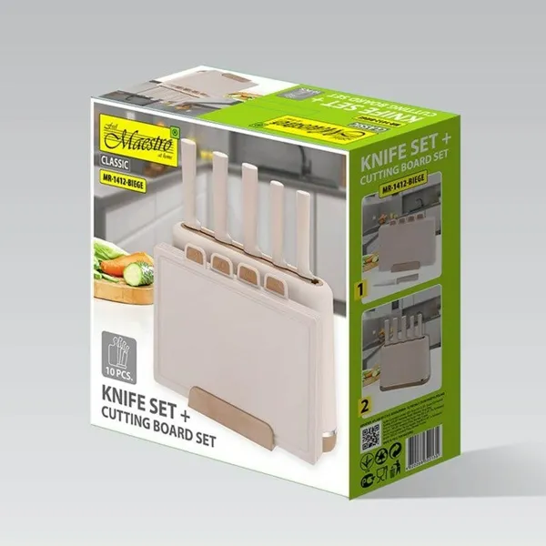 Virtuves Nažu un Statīvu Komplekts Feel Maestro MR-1412-BEIGE
