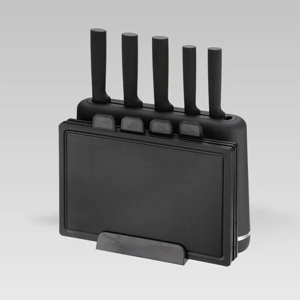 Virtuvinių peilių ir stovo komplektas Feel Maestro MR-1412-BLACK