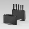 Кухонные ножи с подставкой Feel Maestro MR-1412-BLACK