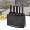 Virtuvinių peilių ir stovo komplektas Feel Maestro MR-1412-BLACK