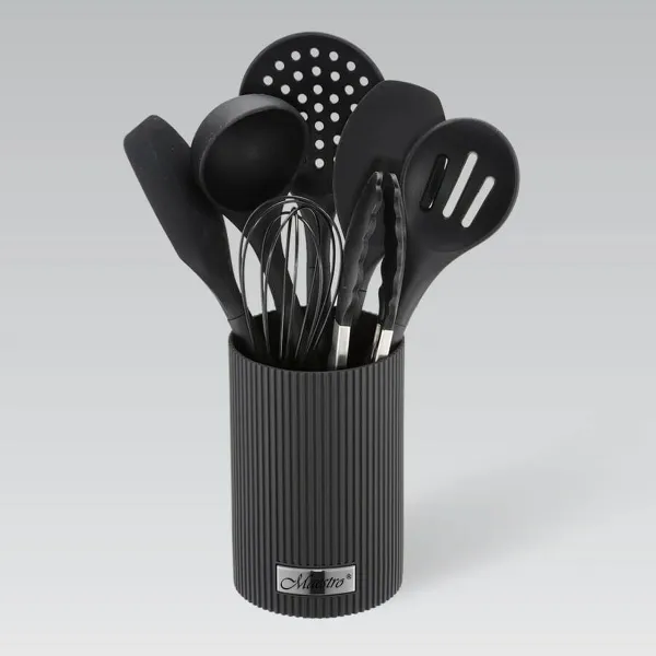 Virtuvinių peilių ir stovo komplektas Feel Maestro MR-1542-BLACK