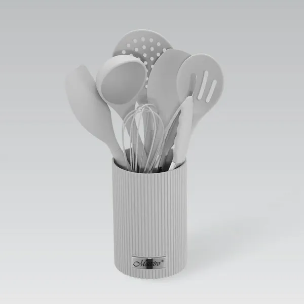 Кухонные ножи с подставкой Feel Maestro MR-1542-GREY