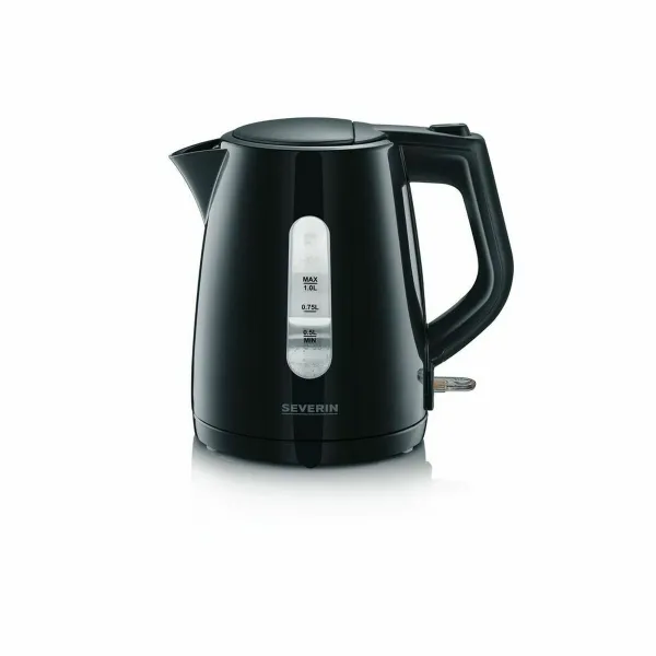 Электрочайник и Заварник Severin WK 3410 Чёрный Пластик 2200 W 1 L