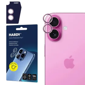 3mk HARDY Lens Protection Pro - Camera Lens Glass for iPhone 17 (Light Purple)