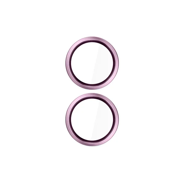 3mk HARDY Lens Protection Pro - Camera Lens Glass for iPhone 17 (Light Purple)