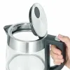 Electric Kettle with LED Light Severin WK 3468 Black Transparent Stainless steel 2200 W 1 L