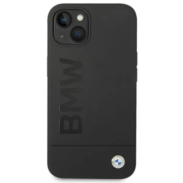 BMW Silicone Signature Logo MagSafe - Case for iPhone 14 Plus (Black)