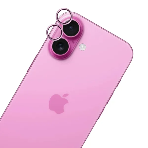 3mk HARDY Lens Protection Pro - Camera Lens Glass for iPhone 17 (Light Purple)