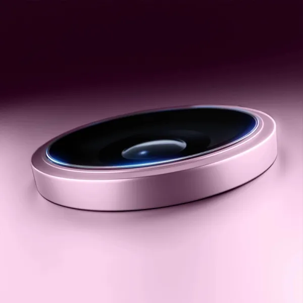 3mk HARDY Lens Protection Pro - Camera Lens Glass for iPhone 17 (Light Purple)