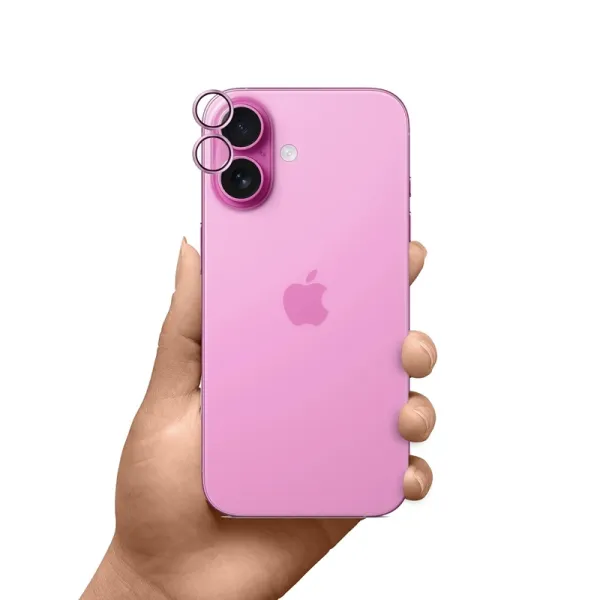 3mk HARDY Lens Protection Pro - Camera Lens Glass for iPhone 17 (Light Purple)