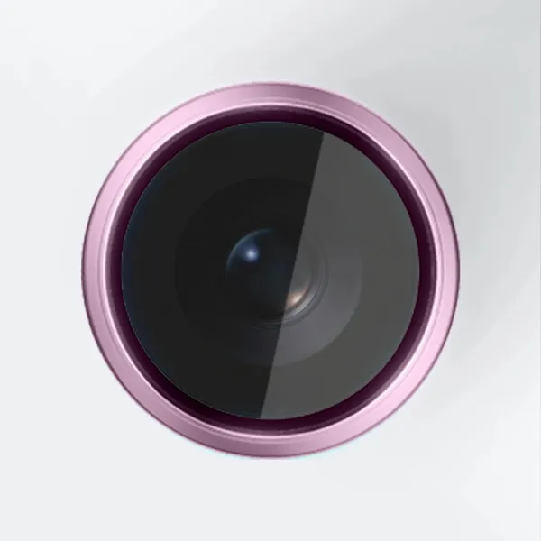 3mk HARDY Lens Protection Pro - Camera Lens Glass for iPhone 17 (Light Purple)
