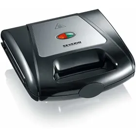 Бутербродница Severin SA2968 Чёрный Хром 1000 W