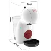 Kafijas Automāts Ietvarā Krups KP1A3110 Balts Sarkans 1600 W 15 bar 0,8 L