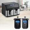 Airfryer Eldom IK1500 dualcrisp Musta 2000 W 9 L
