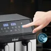 õhufritüüri Eldom IK1500 dualcrisp Must 2000 W 9 L