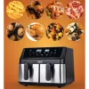 Airfryer Eldom IK1500 dualcrisp Musta 2000 W 9 L