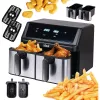 õhufritüüri Eldom IK1500 dualcrisp Must 2000 W 9 L