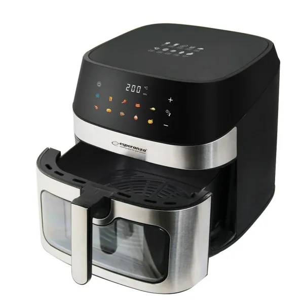 Karstā gaisa fritieris Esperanza EKA005 Melns 1600 W 8 L