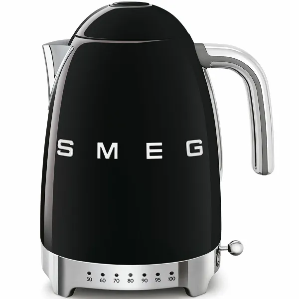 Virdulys Smeg 2400 W 1,7 L Juoda Nerūdijantis plienas Plastmasinis