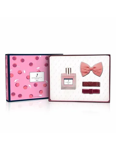 Child's Perfume Set Jacadi Paris Mademoiselle Petite Cerise 4 Pieces