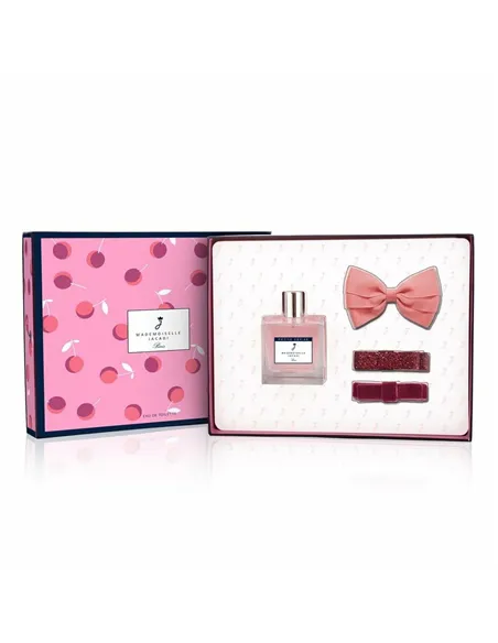 Child's Perfume Set Jacadi Paris Mademoiselle Petite Cerise 4 Pieces