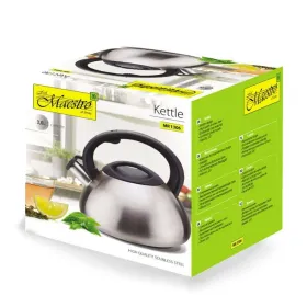 Kettle Feel Maestro MR-1306 Black Silver 3 L