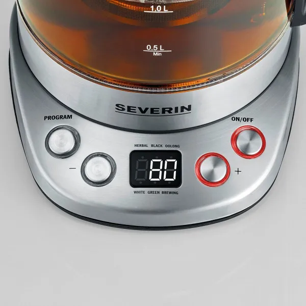 Vedenkeitin Severin WK 3480 Valkoinen Ruostumaton teräs 3000 W 1,7 L